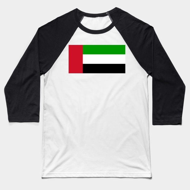 The United Arab Emirates front Baseball T-Shirt by MarkoShirt